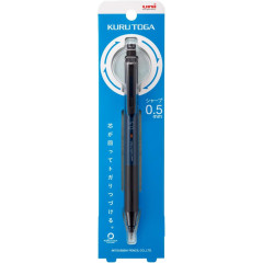 Japan Uni Kuru Toga KS Mechanical Pencil - 0.5mm Navy