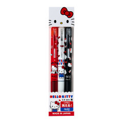 Japan Sanrio FriXion Ball Knock Erasable Gel Pen Set - Hello Kitty