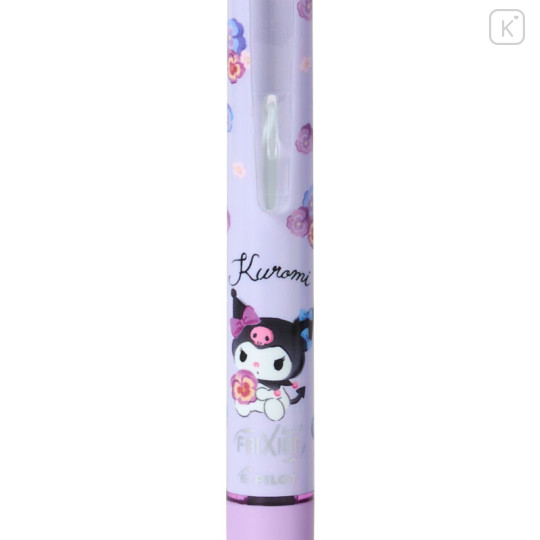 Japan Sanrio FriXion Ball Knock Erasable Gel Pen Set - Kuromi - 3