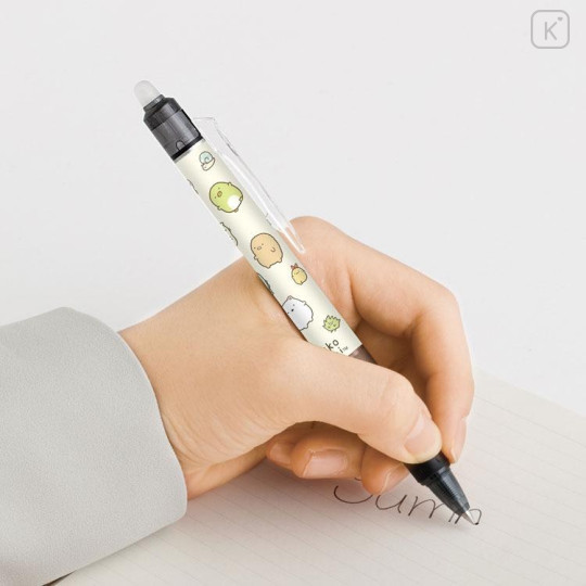 Japan San-X FriXion Ball Knock Erasable Gel Pen Set - Sumikko Gurashi : Crane Game Color - 4