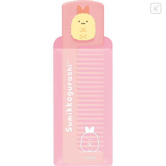Japan San-X Mascot Comb - Sumikko Gurashi : Ebifurai no Shippo Fried Shrimp Tail - 1