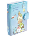 Japan San-X 6 Hole Sticker Binder - Sumikko Gurashi : Crane Game Blue - 1