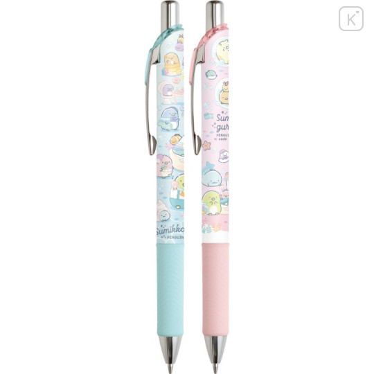 Japan San-X EnerGize Mechanical Pencil Set - Sumikko Gurashi : Penguin Lagoon - 1