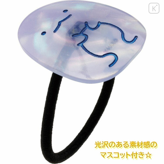 Japan San-X Pearl Acrylic Mascot Hair Tie - Sumikko Gurashi : Penguin Lagoon Tokage - 2