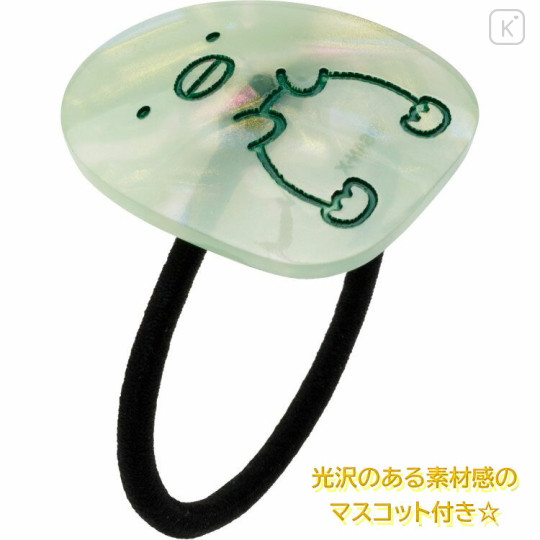 Japan San-X Pearl Acrylic Mascot Hair Tie - Sumikko Gurashi : Penguin Lagoon Penguin? - 2