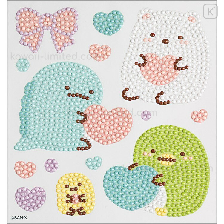 Japan San-X DIY Rhinestone Art Sticker Set - Sumikko Gurashi