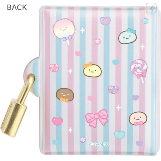 Japan San-X Secret Notepad with Lock - Sumikko Gurashi : Candy - 2