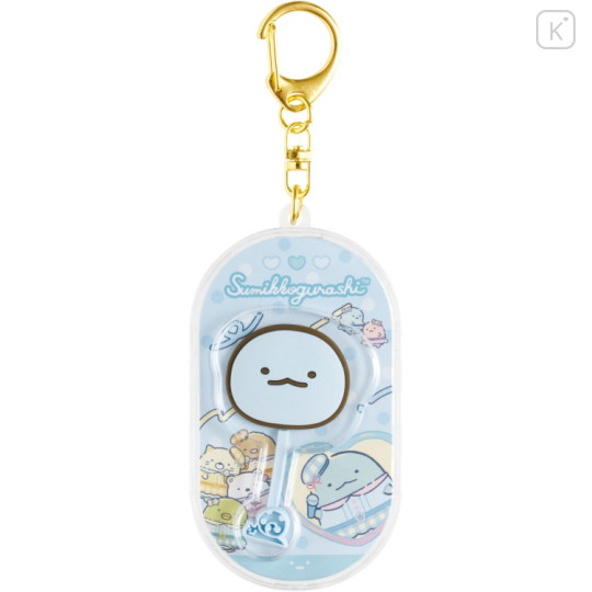 Japan San-X Acrylic Keychain - Sumikko Gurashi : Dreaming Idol Chocolate Style Tokage - 2
