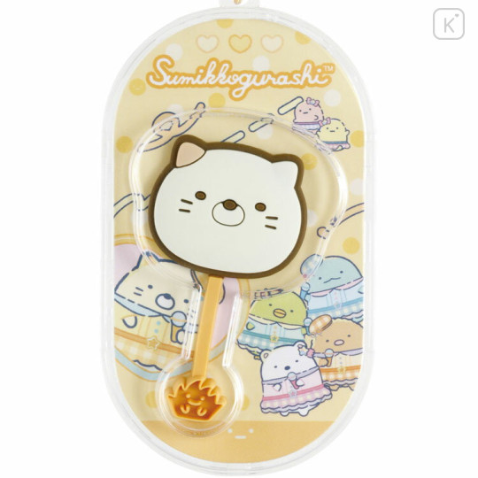 Japan San-X Acrylic Keychain - Sumikko Gurashi : Dreaming Idol Chocolate Style Neko - 3