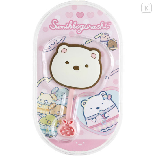 Japan San-X Acrylic Keychain - Sumikko Gurashi : Dreaming Idol Chocolate Style Shirokuma - 3