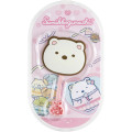 Japan San-X Acrylic Keychain - Sumikko Gurashi : Dreaming Idol Chocolate Style Shirokuma - 3