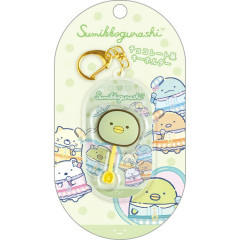 Japan San-X Acrylic Keychain - Sumikko Gurashi : Dreaming Idol Chocolate Style Penguin?