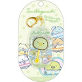 Japan San-X Acrylic Keychain - Sumikko Gurashi : Dreaming Idol Chocolate Style Penguin? - 1