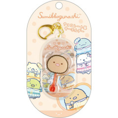 Japan San-X Acrylic Keychain - Sumikko Gurashi : Dreaming Idol Chocolate Style Tonkatsu Fried Pork