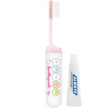 Japan San-X Toothbrush Set - Sumikko Gurashi : Pink Milk bottle - 3