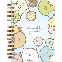 Japan San-X Sticker Notebook - Sumikko Gurashi : Light Blue