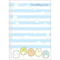 Japan San-X Sticker Notebook - Sumikko Gurashi : Light Blue - 2