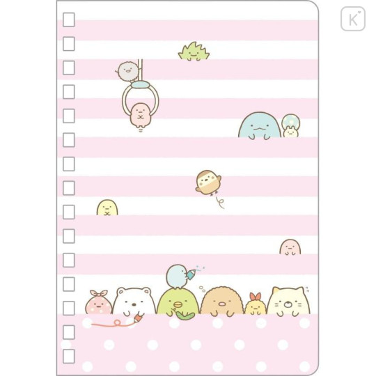 Japan San-X Sticker Notebook - Sumikko Gurashi : Light Blue - 4