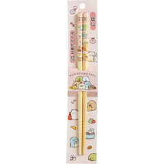 Japan San-X Bamboo Chopsticks 21cm - Sumikko Gurashi : Grocery Pink