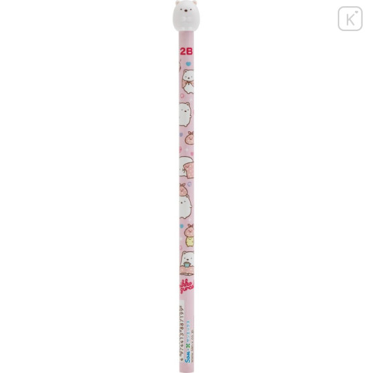 Japan San-X Mascot 2B Pencil - Sumikko Gurashi : Shirokuma - 1