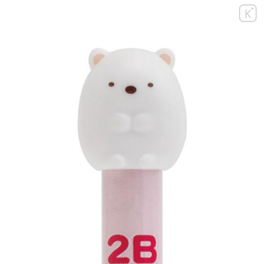 Japan San-X Mascot 2B Pencil - Sumikko Gurashi : Shirokuma - 2