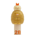 Japan San-X Mascot 2B Pencil - Sumikko Gurashi : Tonkatsu Fried Pork - 2