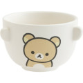Japan San-X Ceramic Tea Bowl & Melamine Soup Bowl Set - Kiiroitori & Rilakkuma - 2