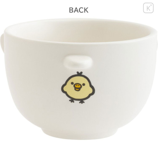 Japan San-X Ceramic Tea Bowl & Melamine Soup Bowl Set - Kiiroitori & Rilakkuma - 3
