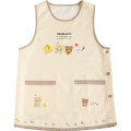 Japan San-X Apron - Rilakkuma : Basic Rilakkuma Favorite Things Light Brown - 1