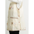 Japan San-X Apron - Rilakkuma : Basic Rilakkuma Favorite Things Light Brown - 4