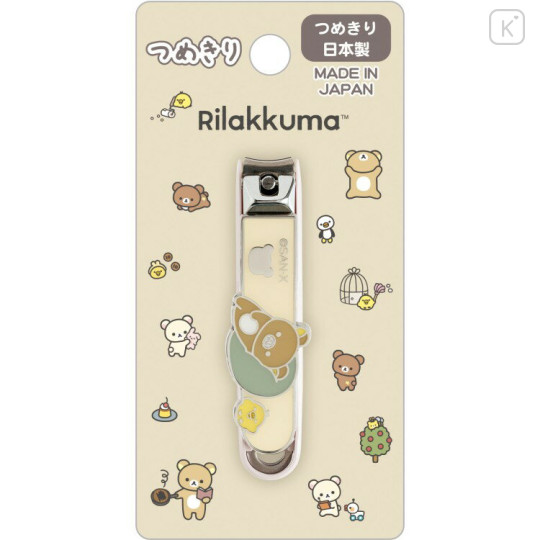 Japan San-X Nail Clipper - Kiiroitori & Rilakkuma : Basic Rilakkuma Favorite Things - 1