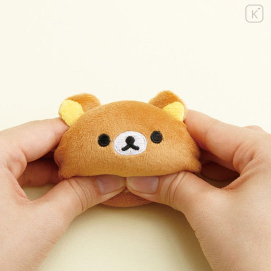 Japan San-X Tenori Plush (SS) - Rilakkuma : Round and Rolling Face - 3