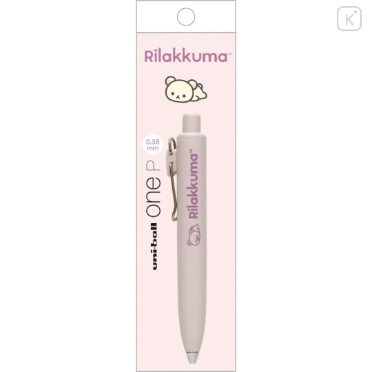 Japan San-X Uni-ball One P Gel Pen - Korilakkuma : Potato-Shaped 0.38mm - 1