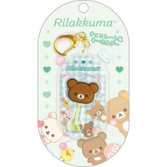 Japan San-X Acrylic Keychain - Chairoikoguma : Chocolate Style