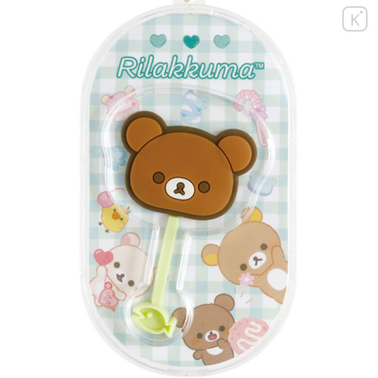 Japan San-X Acrylic Keychain - Chairoikoguma : Chocolate Style - 3