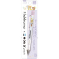 Japan San-X Mono Graph Shaker Mechanical Pencil - Rilakkuma : Basic Rilakkuma Flower - 1