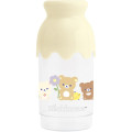 Japan San-X Toothbrush Set - Rilakkuma : Basic Rilakkuma Flower Milk Bottle - 2