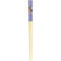 Japan San-X Bamboo Chopsticks 21cm - Rilakkuma : Rilakkuma Gaming Purple - 2