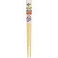 Japan San-X Bamboo Chopsticks 16.5cm - Rilakkuma : Rilakkuma Gaming White - 2