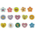 Japan San-X Sparkly Marble Sticker Flakes - Rilakkuma : Rilakkuma Gaming - 2
