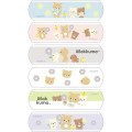 Japan San-X Boxed Adhesive Bandage - Rilakkuma : Basic Rilakkuma Flower - 2
