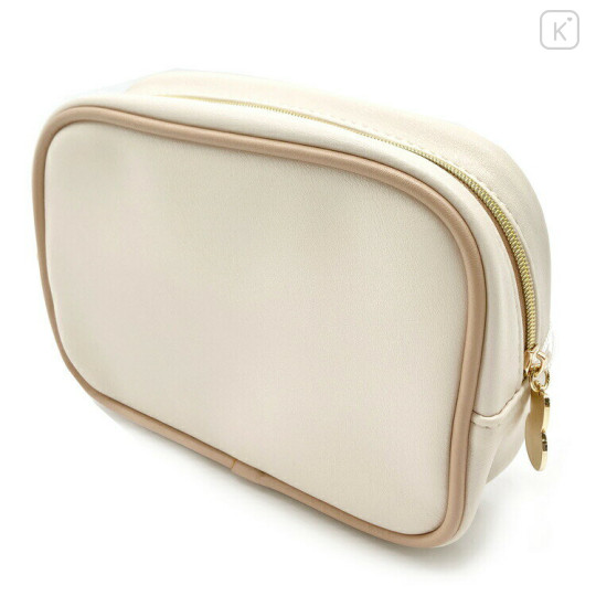 Japan Miffy Clear Cosmetic Pouch - Miffy : Dolce Beige - 2