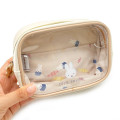 Japan Miffy Clear Cosmetic Pouch - Miffy : Dolce Beige - 4