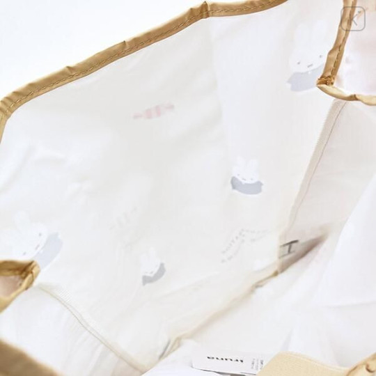 Japan Miffy Eco Shopping Bag - Miffy : Dolce Beige - 4