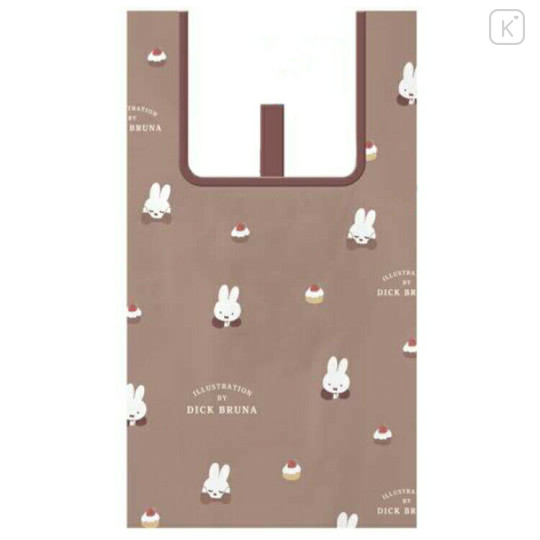 Japan Miffy Eco Shopping Bag - Miffy : Dolce Brown - 1