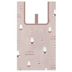Japan Miffy Eco Shopping Bag - Miffy : Dolce Pale Pink