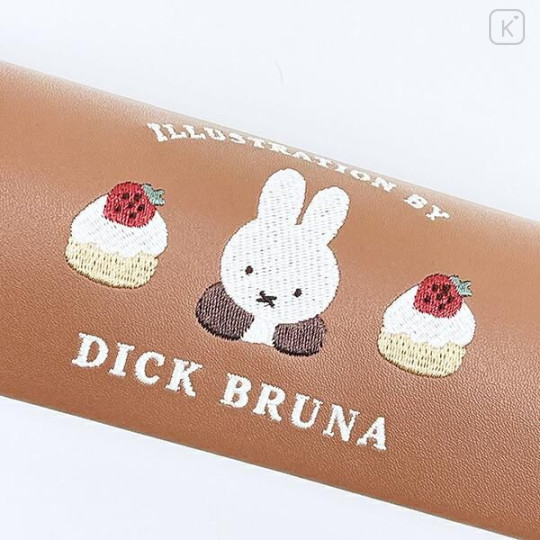 Japan Miffy Glasses Case - Miffy : Dolce Brown - 2