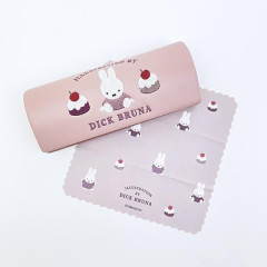 Japan Miffy Glasses Case - Miffy : Dolce Pale Pink