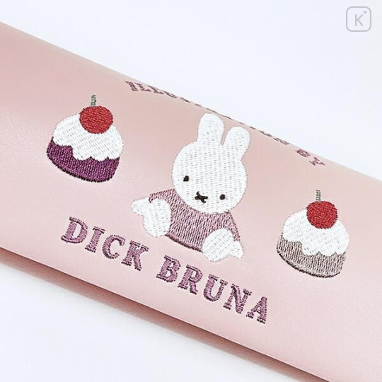 Japan Miffy Glasses Case - Miffy : Dolce Pale Pink - 2