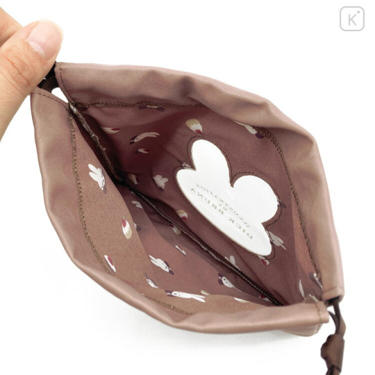 Japan Miffy Drawstring Bag - Miffy : Dolce Brown - 3